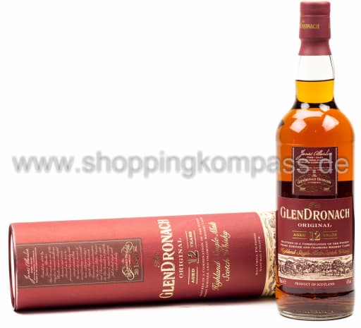 Foto GlenDronach Original Whisky 12 Jahre Geschenkdose 0,7 l