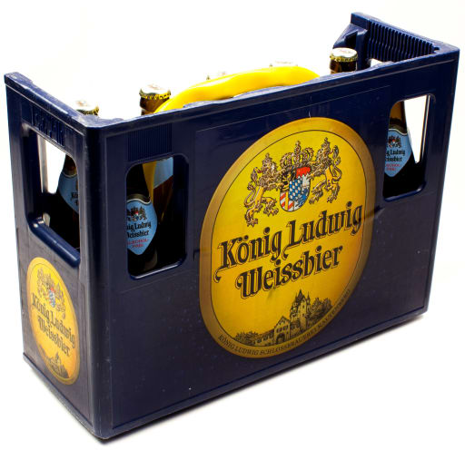Foto König Ludwig Weissbier alkoholfrei Kasten 10 x 0,5 l Glas Mehrweg