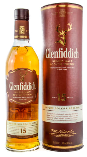 Foto Glenfiddich Single Malt Whiskey 15 Jahre Geschenkdose 0,7 l