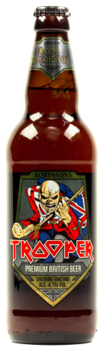 Foto Robinsons Iron Maiden Trooper Ale 0,5 l Glas Mehrweg