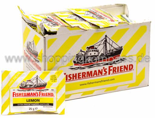 Foto Fisherman's Friend Frische Lemon Karton 24 x 25 g