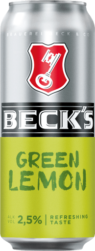 Foto Becks Green Lemon 0,5 l Dose Einweg