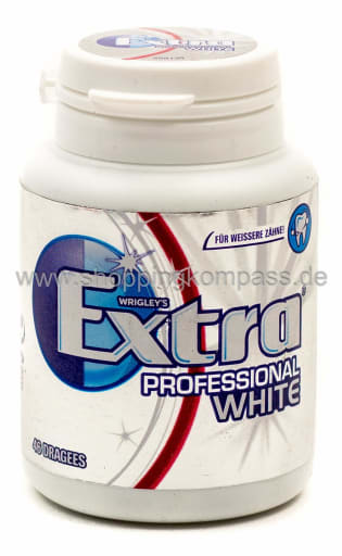 Foto Wrigley's Extra Professional White Kaugummi Dose 46 Dragees