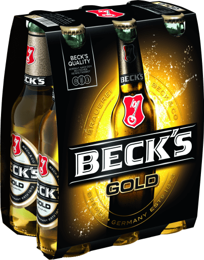 Foto Becks Gold 6 x 0,33 l Glas Mehrweg