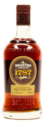 Foto Angostura Trinidad Tobago Carribean Rum 1787 15 years 0,7 l