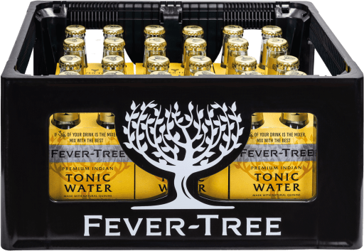 Foto Fever Tree Indian Tonic Water Kasten 6 x 4 x 0,2 l Glas Mehrweg