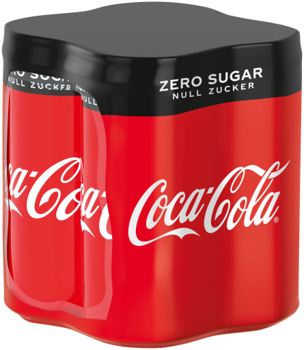 Miniaturansicht 0 Coca Cola Zero 4 x 0,33 l Dose Einweg