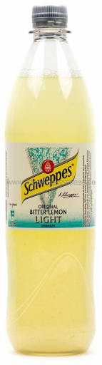 Foto Schweppes Bitter Lemon Light 1 l PET Mehrweg