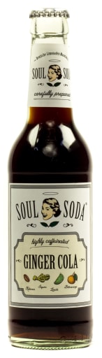Foto Soul Soda Ginger Cola 0,33 l Glas Mehrweg