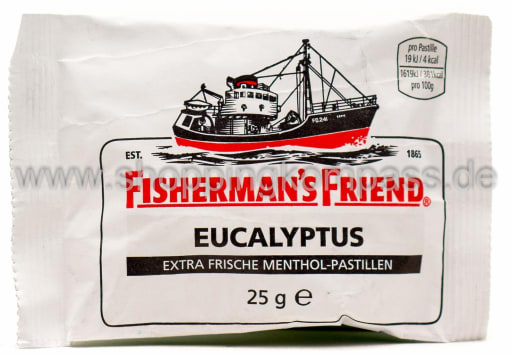 Foto Fisherman's Friend Frische Eucalyptus Pastillen 25 g