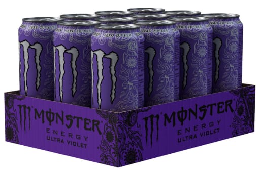 Foto Monster Energy Ultra Violet Karton 12 x 0,5 l Dose Einweg