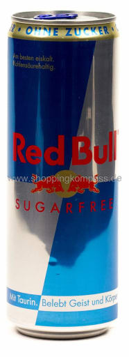 Foto Red Bull Sugarfree Karton 12 x 0,473 l Dose Einweg