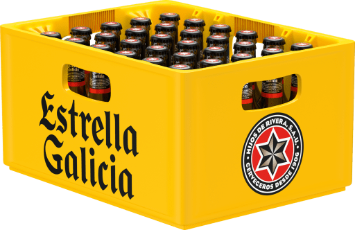 Foto Estrella Galicia Especial Kasten 24 x 0,33 l Glas Mehrweg