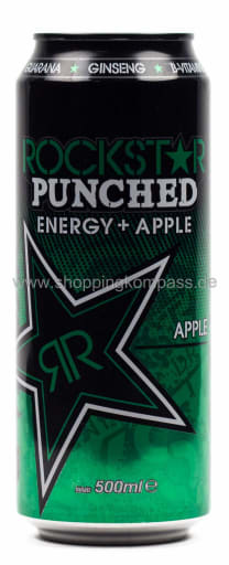 Foto Rockstar Energy Drink Punched Apple 0,5 l Dose Einweg