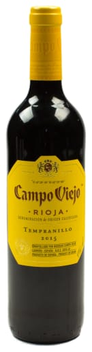 Foto Campo Viejo Rioja Tempranillio Rotwein 0,75 l Glas