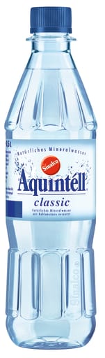 Foto Aquintéll Mineralwasser Classic 0,5 l PET Mehrweg