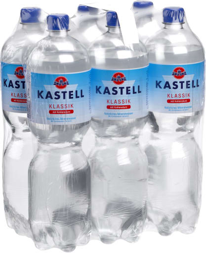 Foto Kastell Mineralwasser Klassik 6 x 1,5 l PET Einweg