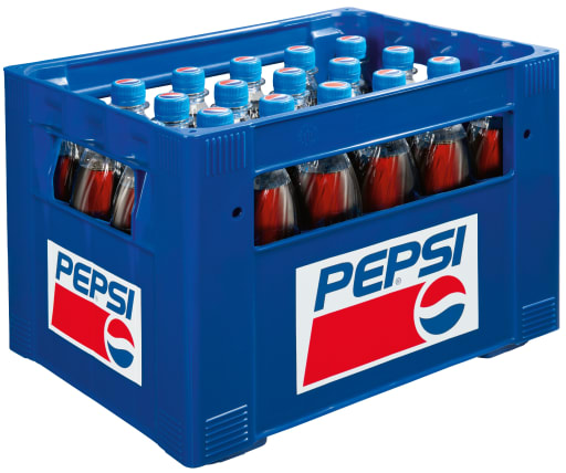 Foto Pepsi Cola Kasten 24 x 0,5 l PET Mehrweg