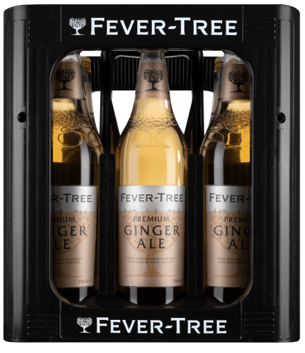 Miniaturansicht 0 Fever Tree Ginger Ale Kasten 6 x 0,75 l Glas Mehrweg