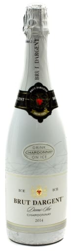 Foto Brut Dargent Ice Sekt Chardonnay 2014 0,75 l Glas