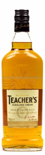 Foto Teachers Highland Cream Blended Scotch Whiskey 0,7 l