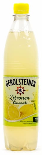 Foto Gerolsteiner Limonade Zitrone trüb 0,75 l PET Mehrweg