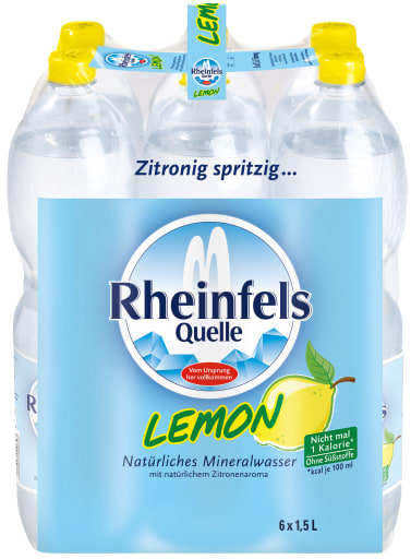 Foto Rheinfels Quelle Lemon 6 x 1,5 l PET Einweg