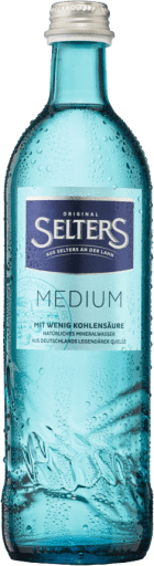 Foto Selters Mineralwasser Medium Gastro Kasten 20 x 0,5 l Glas Mehrweg