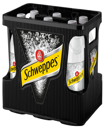 Miniaturansicht 0 Schweppes Dry Tonic Water Kasten 6 x 1 l PET Mehrweg