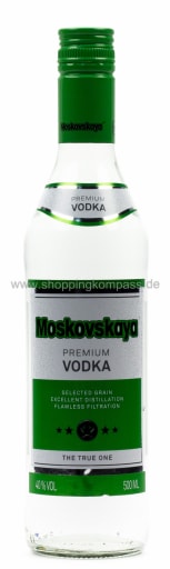Foto Moskovskaya Prem. Vodka 0,5 l