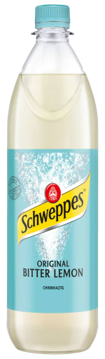 Foto Schweppes Bitter Lemon 1 l PET Mehrweg