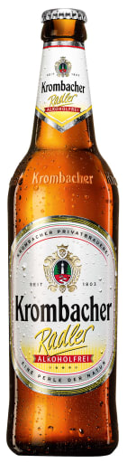 Foto Krombacher Radler alkoholfrei 0,5 l Glas Mehrweg