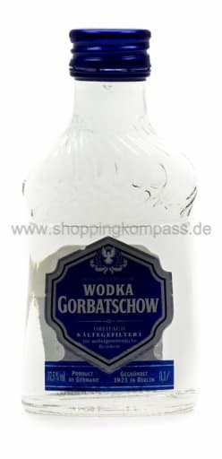 Foto Wodka Gorbatschow 0,1 l