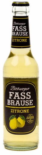 Foto Bitburger Fassbrause Zitrone 0,33 l Glas Mehrweg