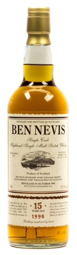 Foto Ben Nevis Single Highland Malt Scotch Whisky 15 years 1996 0,7 l