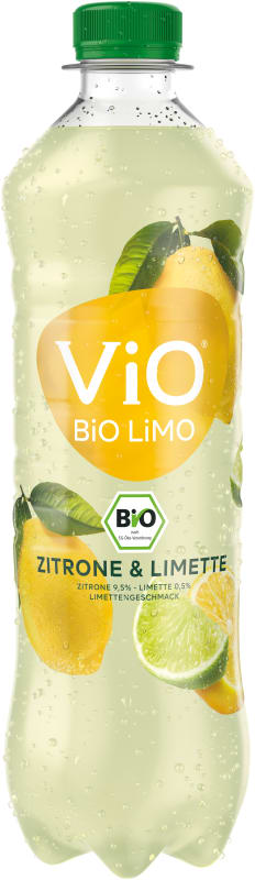 Vio Bio Limo Zitrone Limette 18 x 0,5 l PET Einweg