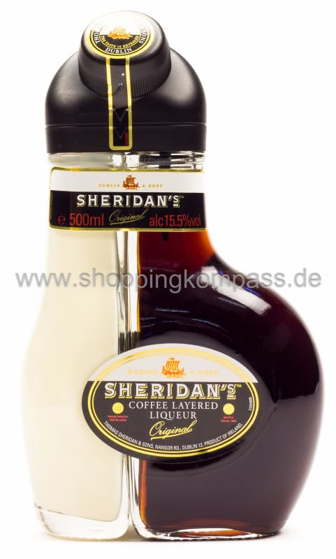 Sherdians Coffee Layered Liqeur 0,5 l Glas