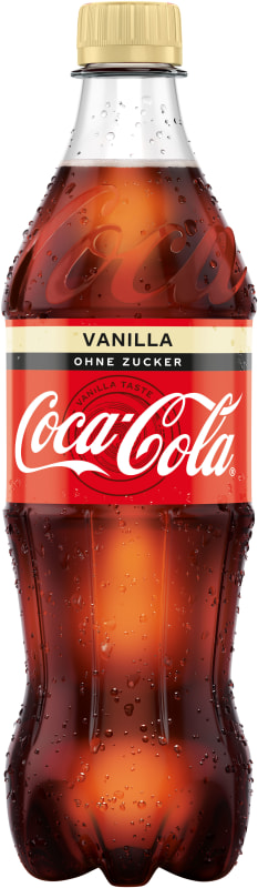 Coca Cola Vanilla Ohne Zucker 12 x 0,5 l PET Einweg