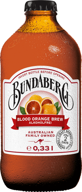 Bundaberg Blood Orange Brew Alkoholfrei 0,33 l Glas Mehrweg