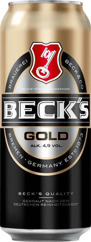 Becks Gold Karton 24 x 0,5 l Dose Einweg