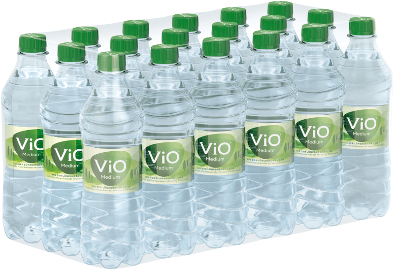 ViO Mineralwasser Medium 18 x 0,5 l PET Einweg