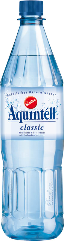 Aquintéll Mineralwasser Classic Kasten 12 x 1 l PET Mehrweg