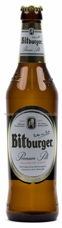 Bitburger Pils Kasten 20 x 0,5 l Glas Mehrweg