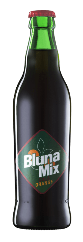 Foto Bluna Mix Cola Orange Kasten 24 x 0,33 l Glas Mehrweg