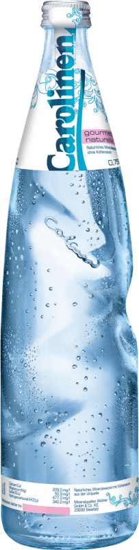 Carolinen Mineralwasser Naturelle Gastro Kasten 12 x 0,75 l Glas Mehrweg