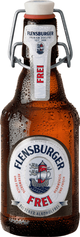 Flensburger Pilsener Frei alkoholfrei Bügel Kasten 20 x 0,33 l Glas Mehrweg