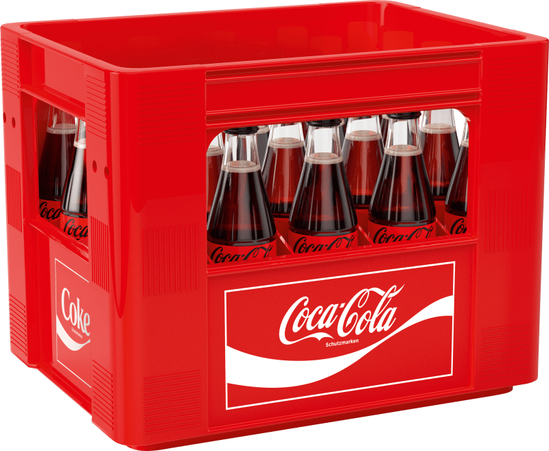 Coca Cola Zero Kasten 20 x 0,4 l Glas Mehrweg