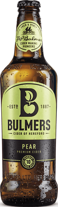Bulmers Pear Cider Flasche 0,5 l Glas