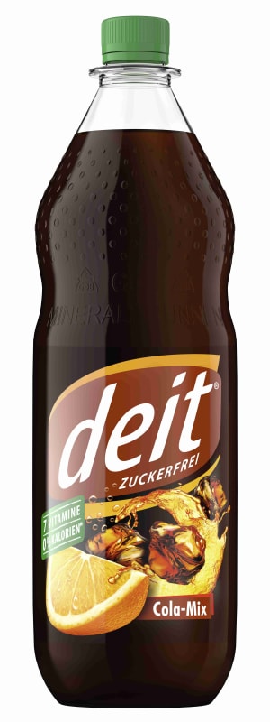 DEIT Cola-Mix Kasten 12 x 1 l PET Mehrweg