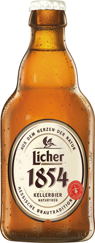 Licher 1854 Kellerbier Steini Kasten 20 x 0,33 l Glas Mehrweg